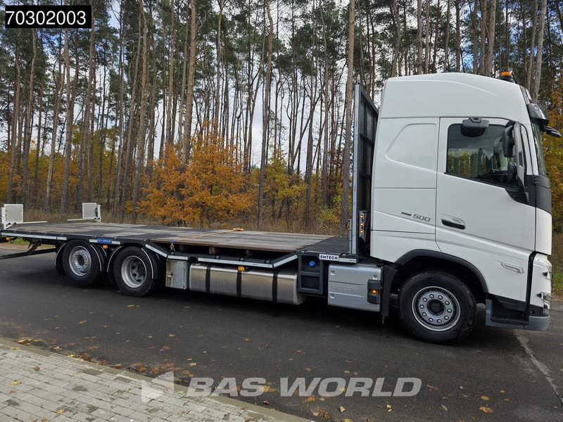 Truk flatbed baru Volvo FH 500 6X2 NEW! Machine transporter Lift+steering Axle VEB+ Euro 6: gambar 7
