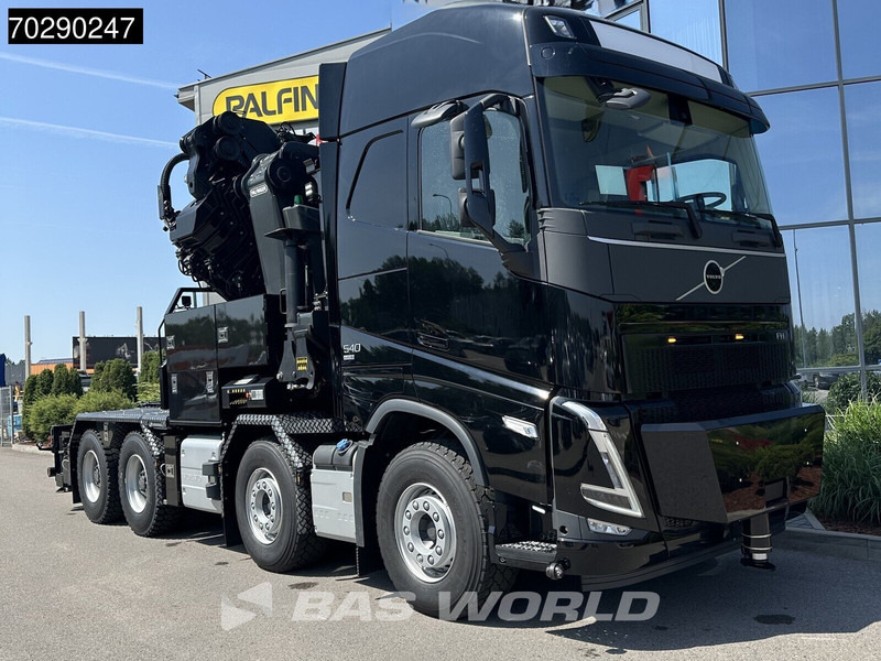 Volvo FH 540 FH 8X4 NEW! Palfinger PK1050 TEC G Crane Kran + JIB Winch Dynamic Steering Navi - Truk flatbed, Truk derek: gambar 3 Volvo FH 540 FH 8X4 NEW! Palfinger PK1050 TEC G Crane Kran + JIB Winch Dynamic Steering Navi - Truk flatbed, Truk derek: gambar 3