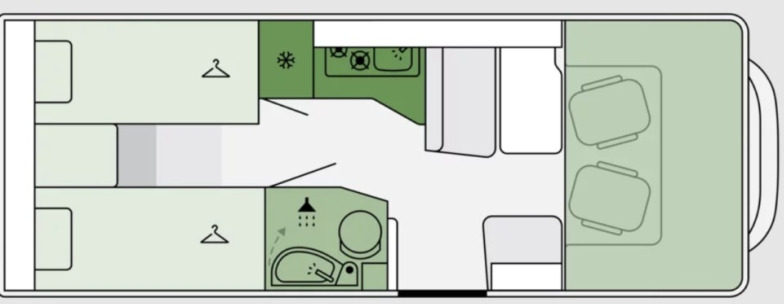 Etrusco A 6.9 SB - Mobil rumah semi-terintegrasi: gambar 1 Etrusco A 6.9 SB - Mobil rumah semi-terintegrasi: gambar 1