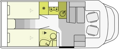 Etrusco T 6900 SB - Mobil rumah semi-terintegrasi: gambar 1 Etrusco T 6900 SB - Mobil rumah semi-terintegrasi: gambar 1