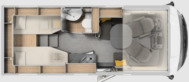 Laika Ecovip H 2109 - Mobil rumah terintegrasi: gambar 1 Laika Ecovip H 2109 - Mobil rumah terintegrasi: gambar 1