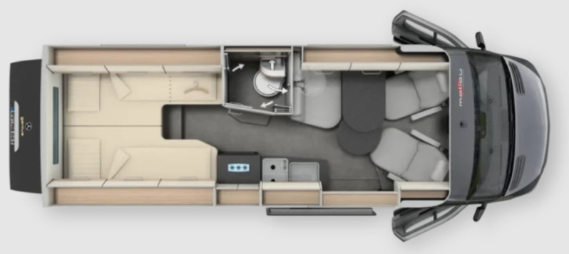 Malibu Genius 641 LE - Mobil kemping: gambar 1 Malibu Genius 641 LE - Mobil kemping: gambar 1