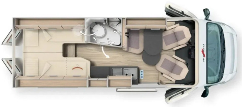 Malibu Van First Class two rooms GT Skyview 640 LE RB - Mobil rumah terintegrasi: gambar 1 Malibu Van First Class two rooms GT Skyview 640 LE RB - Mobil rumah terintegrasi: gambar 1