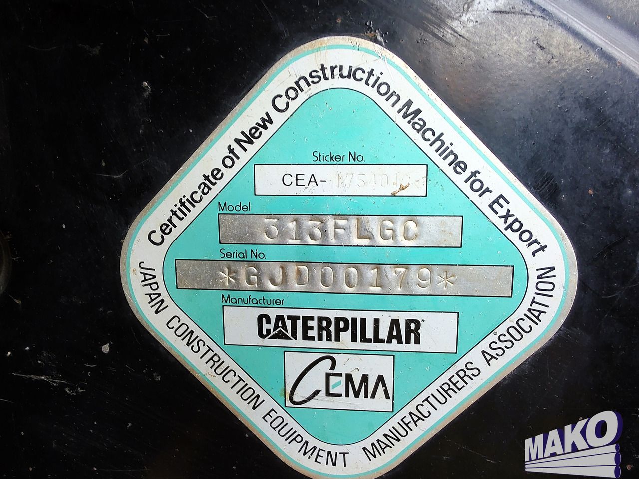 Ekskavator perayap CATERPILLAR 313F LGC: gambar 16 Ekskavator perayap CATERPILLAR 313F LGC: gambar 16