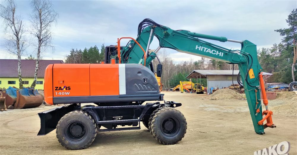 Hitachi ZX140W-3 - Ekskavator roda: gambar 5 Hitachi ZX140W-3 - Ekskavator roda: gambar 5