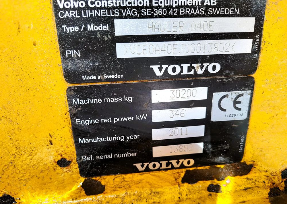 Volvo A40E - Tempat sampah: gambar 5 Volvo A40E - Tempat sampah: gambar 5
