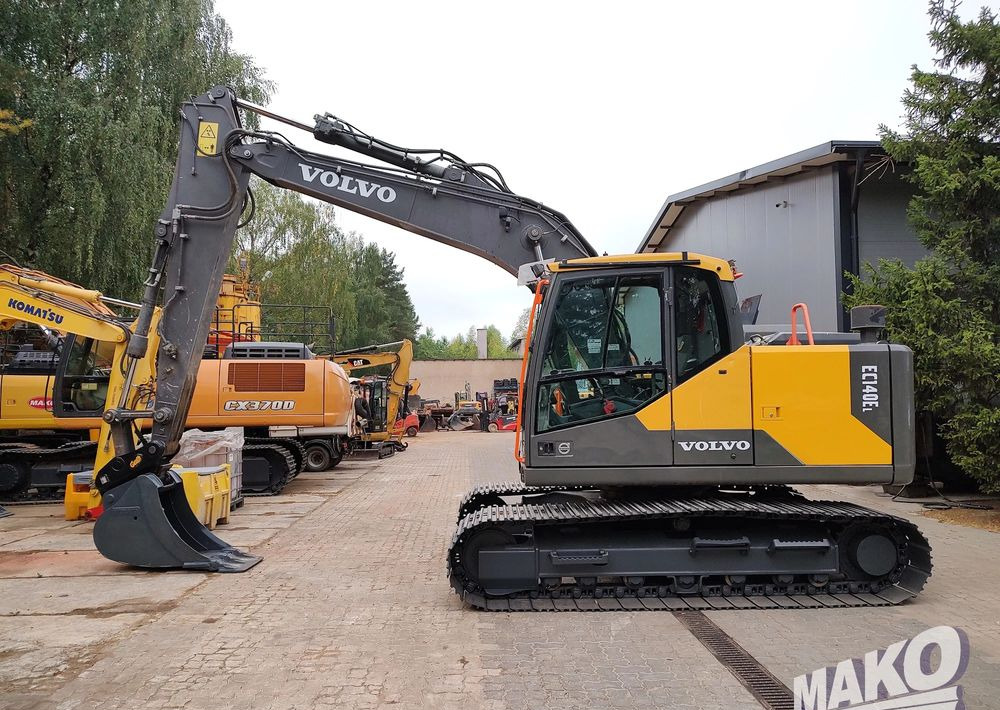 Volvo EC140 EL - Ekskavator perayap: gambar 1 Volvo EC140 EL - Ekskavator perayap: gambar 1