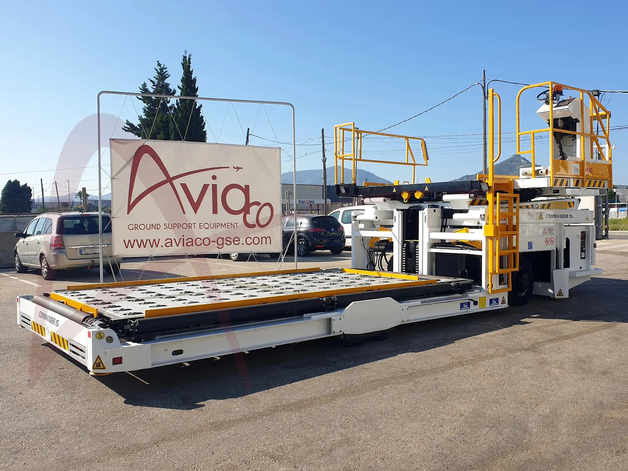 FMC COMMANDER 15iS - Pemuat kargo pesawat terbang: gambar 2 FMC COMMANDER 15iS - Pemuat kargo pesawat terbang: gambar 2