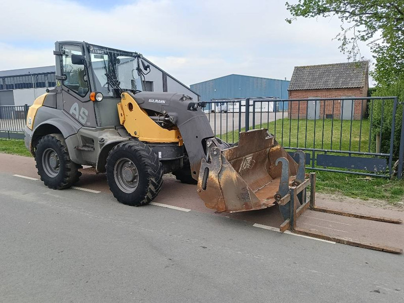 Wheel loader Ahlmann AS 700 wiellader shovel loader lader bak+vorken: gambar 10