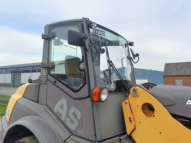 Wheel loader Ahlmann AS 700 wiellader shovel loader lader bak+vorken: gambar 15