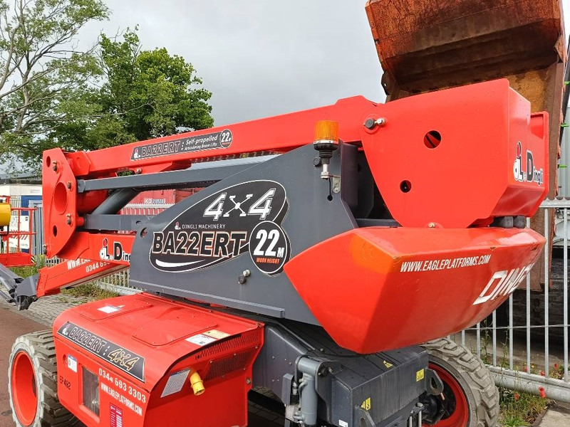 Boom artikulasi Dingli BA22ERT hi lift hoogwerker zero emission electric: gambar 14