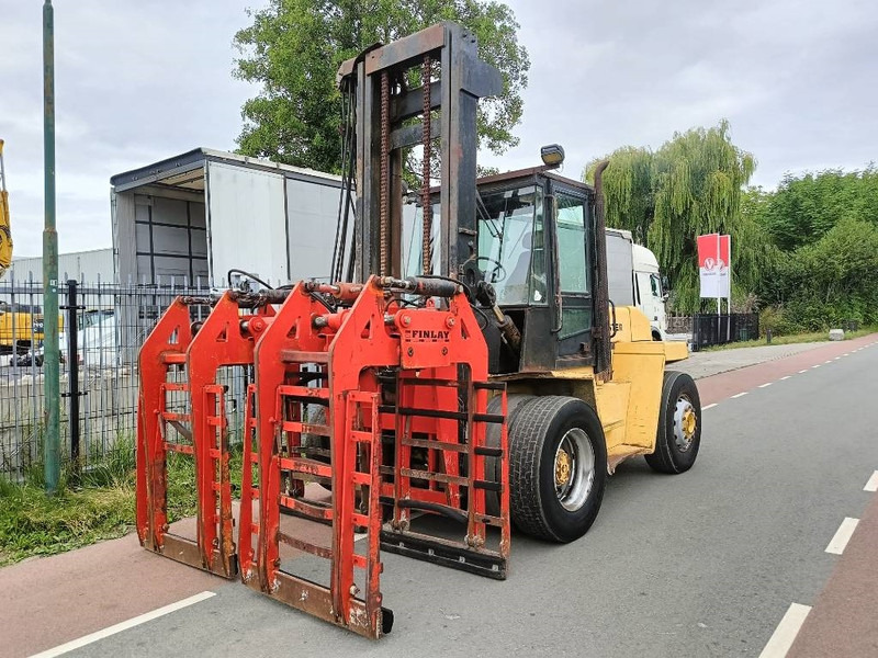 Hyster H 12.00 XL 12 ton heftruck met stenenklem forklift - Forklift diesel: gambar 3 Hyster H 12.00 XL 12 ton heftruck met stenenklem forklift - Forklift diesel: gambar 3
