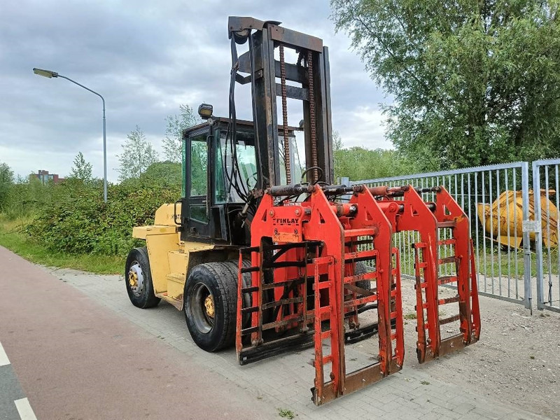 Hyster H 12.00 XL 12 ton heftruck met stenenklem forklift - Forklift diesel: gambar 5 Hyster H 12.00 XL 12 ton heftruck met stenenklem forklift - Forklift diesel: gambar 5
