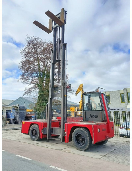 Jumbo J/SH 120/14/75 zijlader side forklift stapler 12 T - Pemuat samping: gambar 3 Jumbo J/SH 120/14/75 zijlader side forklift stapler 12 T - Pemuat samping: gambar 3