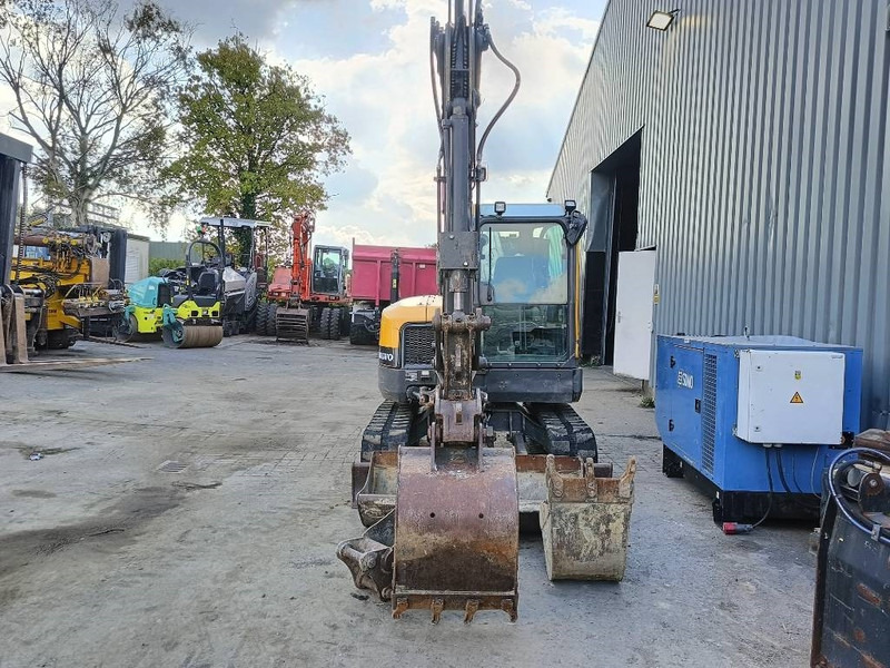 Ekskavator mini Volvo ECR 58 D rups graafmachine tracked excavator bagge: gambar 9