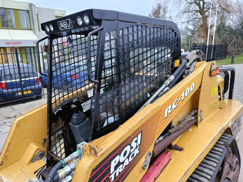 Skid steer posi track forestry mulcher asv rc100 fae UML/SSL: gambar 15