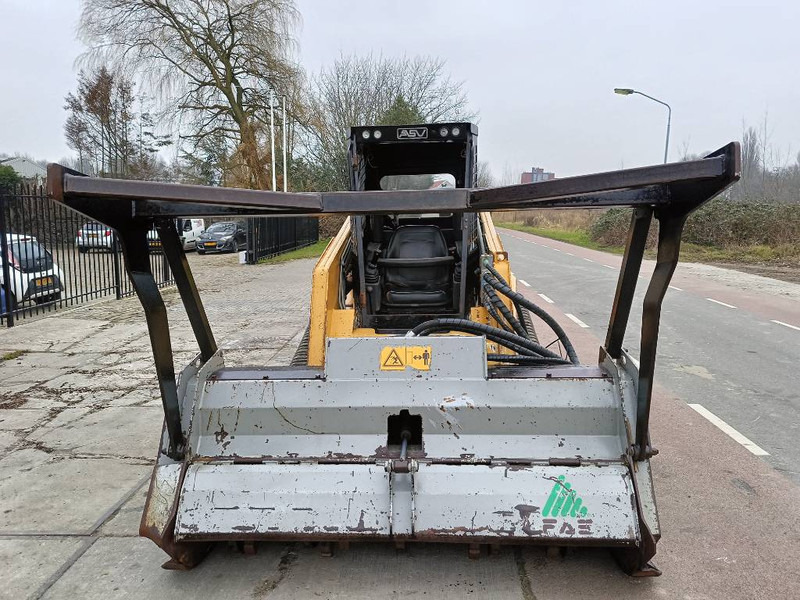 Skid steer posi track forestry mulcher asv rc100 fae UML/SSL: gambar 13