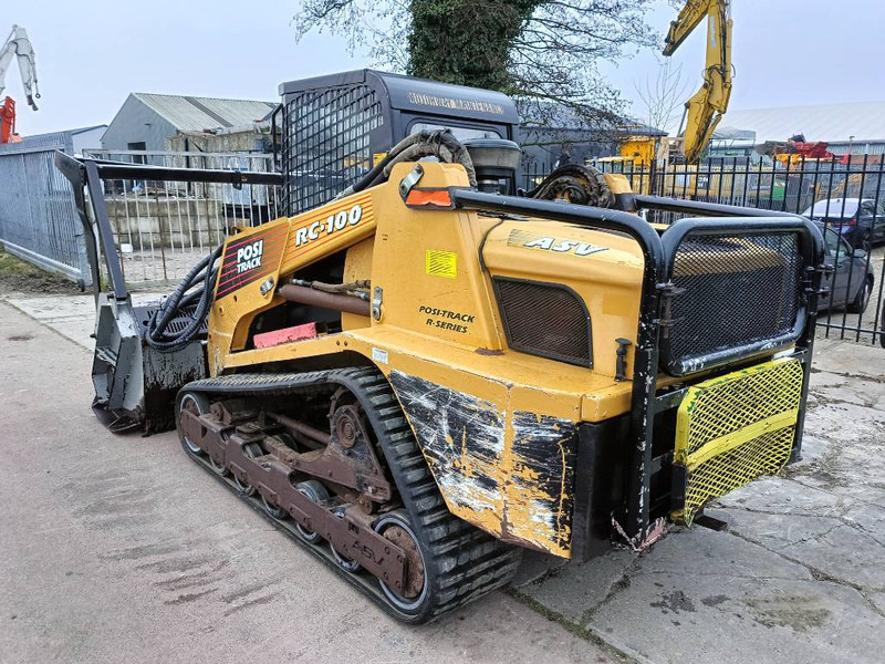Skid steer posi track forestry mulcher asv rc100 fae UML/SSL: gambar 6