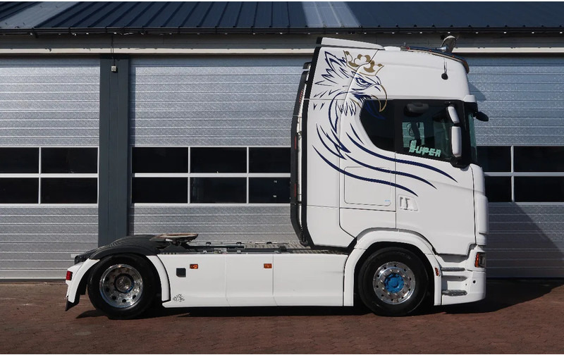 Tractor head Scania 540S NGS FULL AIR/ RETARDER/ ALCOA/ LEATHER/ 2X TANK/ PARK AIRCO: gambar 17