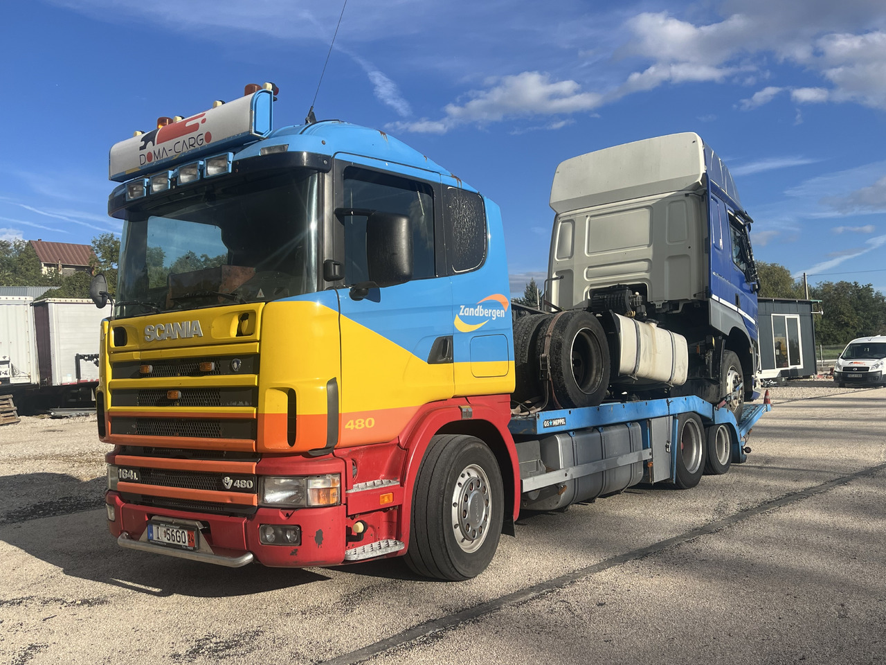 SCANIA 164 480 V8 GS MEPPEL - Truk pengangkut mobil: gambar 1 SCANIA 164 480 V8 GS MEPPEL - Truk pengangkut mobil: gambar 1