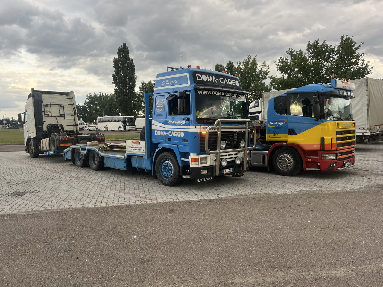 Truk pengangkut mobil untuk pengangkutan mesin berat SCANIA 164 480 V8 GS MEPPEL: gambar 16