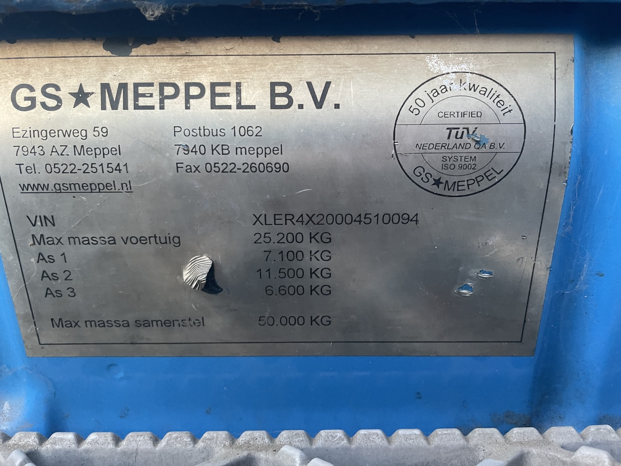 Truk pengangkut mobil untuk pengangkutan mesin berat SCANIA 164 480 V8 GS MEPPEL: gambar 12