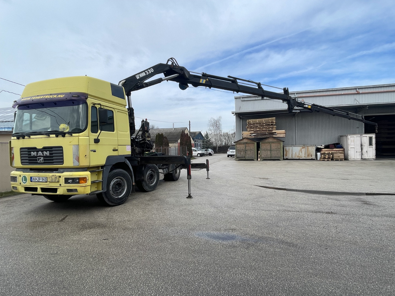 MAN F2000 413 6x2 Manual CRANE Hiab 330+jib 90 21m - Tractor head: gambar 5 MAN F2000 413 6x2 Manual CRANE Hiab 330+jib 90 21m - Tractor head: gambar 5