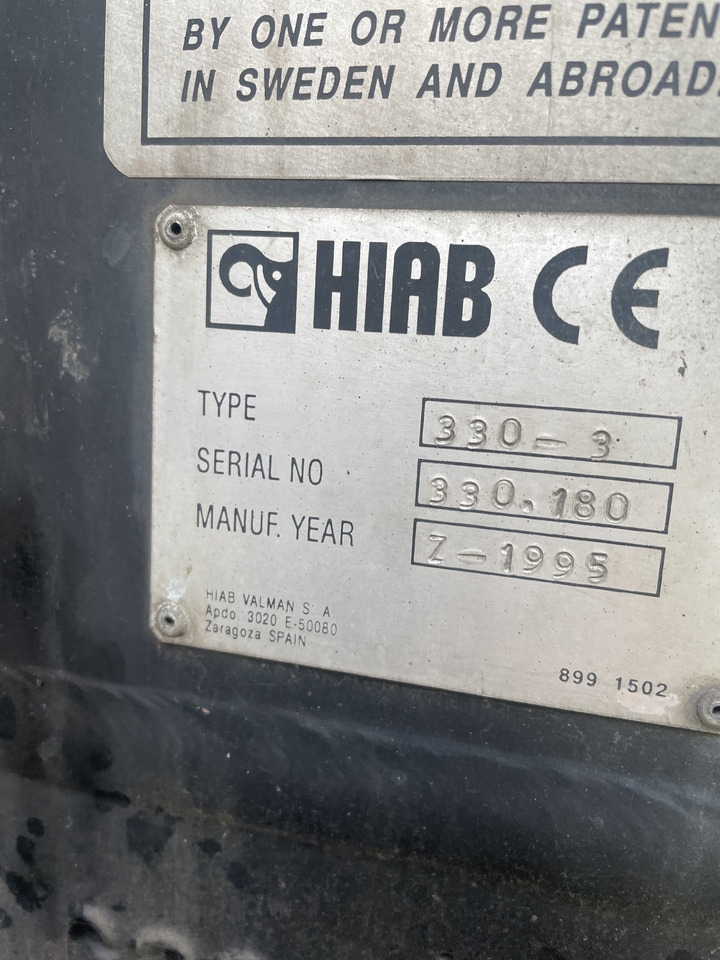 MAN F2000 413 6x2 Manual CRANE Hiab 330+jib 90 21m - Tractor head: gambar 4 MAN F2000 413 6x2 Manual CRANE Hiab 330+jib 90 21m - Tractor head: gambar 4