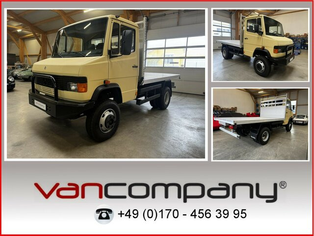 MERCEDES-BENZ 814 DA T2 Vario 4x4 Allrad... - Van flatbed: gambar 1 MERCEDES-BENZ 814 DA T2 Vario 4x4 Allrad... - Van flatbed: gambar 1