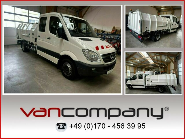 MERCEDES-BENZ Sprinter 516 CDI Müllwagen Papierkorbsammelfzg.... - Truk sampah: gambar 1 MERCEDES-BENZ Sprinter 516 CDI Müllwagen Papierkorbsammelfzg.... - Truk sampah: gambar 1