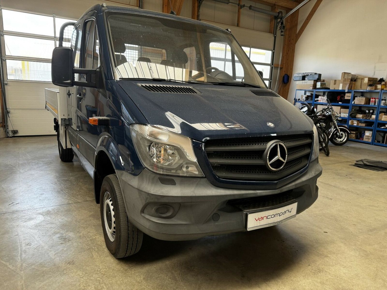 Mercedes-Benz Sprinter 313 CDI Doka 4x4 Allrad AHK 3.5t - Van flatbed, Van kombi: gambar 3 Mercedes-Benz Sprinter 313 CDI Doka 4x4 Allrad AHK 3.5t - Van flatbed, Van kombi: gambar 3