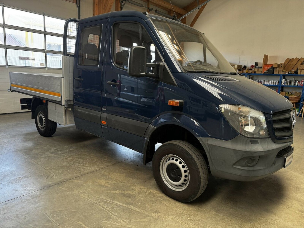 Mercedes-Benz Sprinter 313 CDI Doka 4x4 Allrad AHK 3.5t - Van flatbed, Van kombi: gambar 4 Mercedes-Benz Sprinter 313 CDI Doka 4x4 Allrad AHK 3.5t - Van flatbed, Van kombi: gambar 4