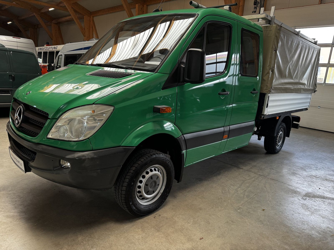 Mercedes-Benz Sprinter 315 CDI Doka 4x4 Allrad Untersetzung - Van flatbed, Van kombi: gambar 4 Mercedes-Benz Sprinter 315 CDI Doka 4x4 Allrad Untersetzung - Van flatbed, Van kombi: gambar 4