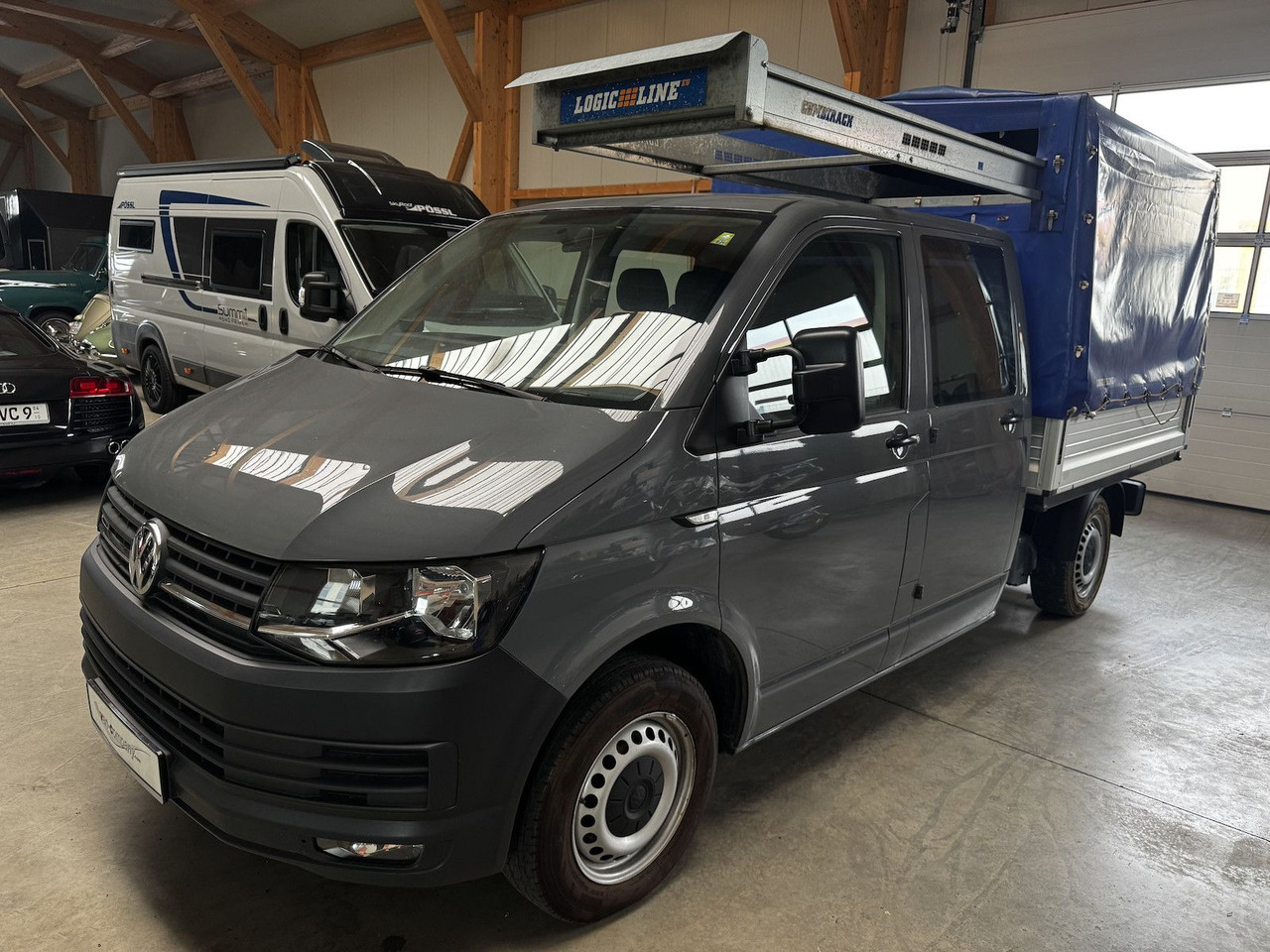 Volkswagen T6 Doka 2.0 TDI 4Motion Plane puregrey - Van dengan terpal samping, Van kombi: gambar 1 Volkswagen T6 Doka 2.0 TDI 4Motion Plane puregrey - Van dengan terpal samping, Van kombi: gambar 1