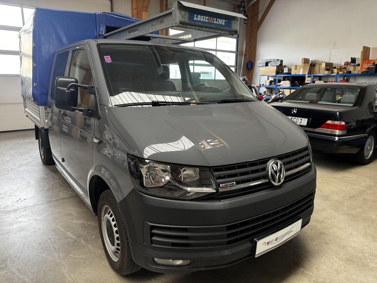 Volkswagen T6 Doka 2.0 TDI 4Motion Plane puregrey - Van dengan terpal samping, Van kombi: gambar 3 Volkswagen T6 Doka 2.0 TDI 4Motion Plane puregrey - Van dengan terpal samping, Van kombi: gambar 3