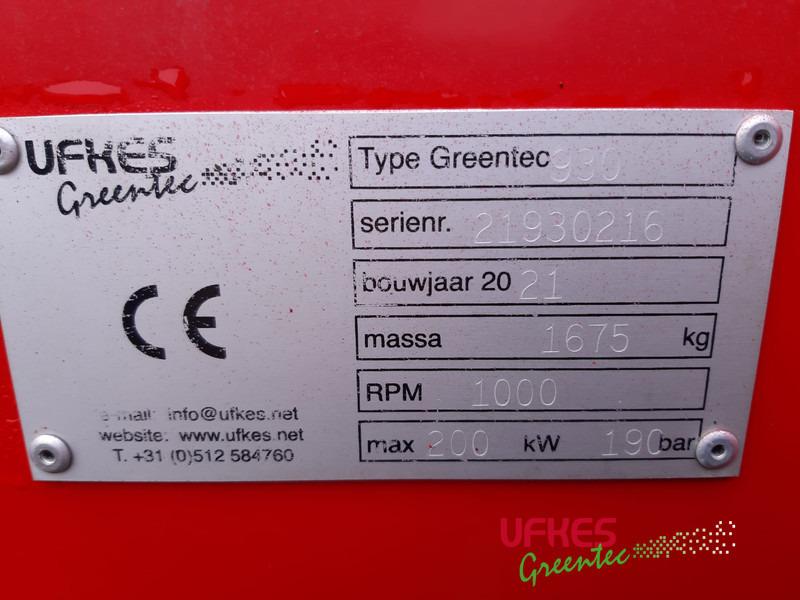 Pemotong kayu Greentec Cheetah 30 Unimog: gambar 9