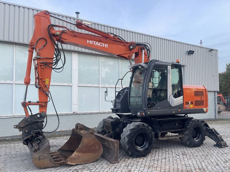 Hitachi ZX 140 W-3 - Ekskavator roda: gambar 2 Hitachi ZX 140 W-3 - Ekskavator roda: gambar 2