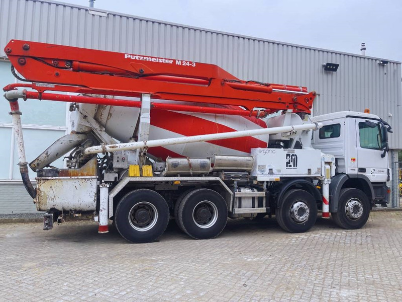 Mercedes-Benz Actros 3241 Putzmeister M24/3 2013 8X4 - Truk pengaduk beton: gambar 5 Mercedes-Benz Actros 3241 Putzmeister M24/3 2013 8X4 - Truk pengaduk beton: gambar 5