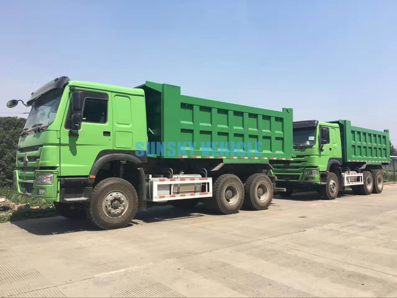 HOWO Brand New 6X4 380/430HP Tipper Truck - Truk jungkit: gambar 1 HOWO Brand New 6X4 380/430HP Tipper Truck - Truk jungkit: gambar 1