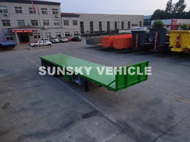 Leasing SUNSKY Flat Deck Trailer with henred type axles and suspension SUNSKY Flat Deck Trailer with henred type axles and suspension: gambar 9 Leasing SUNSKY Flat Deck Trailer with henred type axles and suspension SUNSKY Flat Deck Trailer with henred type axles and suspension: gambar 9