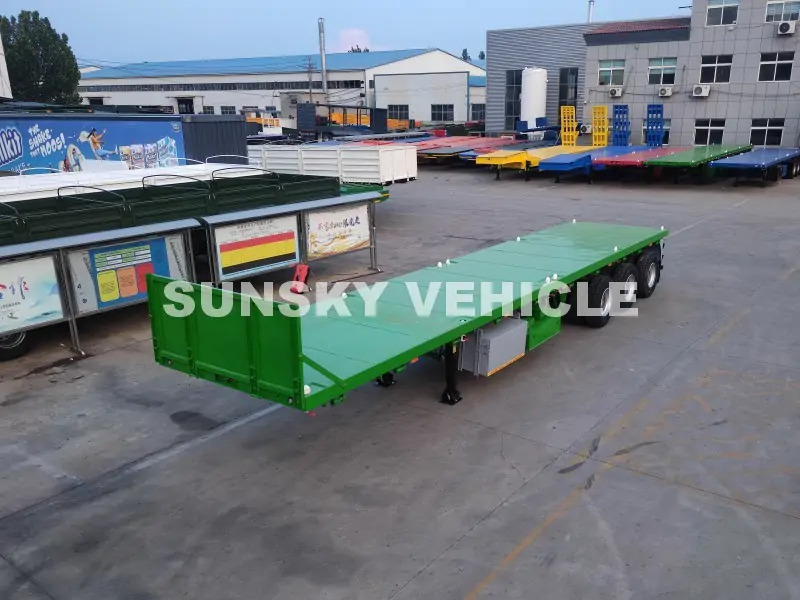 Leasing SUNSKY Flat Deck Trailer with henred type axles and suspension SUNSKY Flat Deck Trailer with henred type axles and suspension: gambar 8 Leasing SUNSKY Flat Deck Trailer with henred type axles and suspension SUNSKY Flat Deck Trailer with henred type axles and suspension: gambar 8