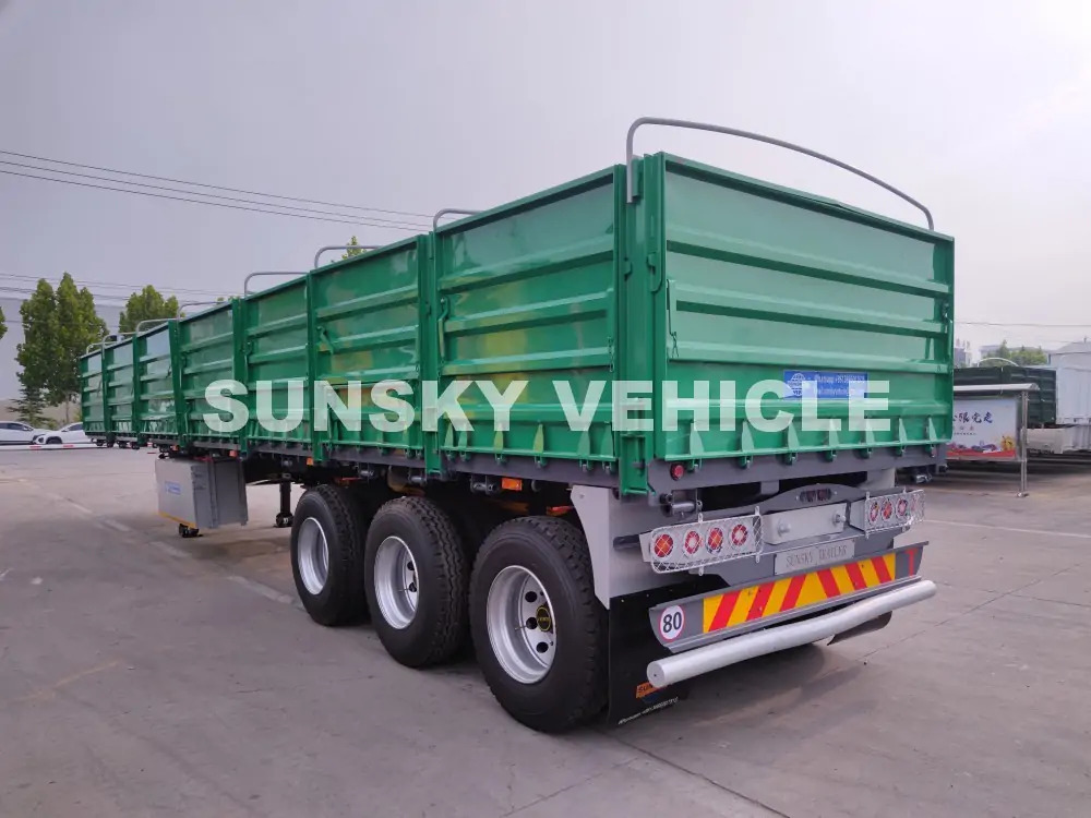 Leasing SUNSKY HENRED TYPRE DROPSIDE TRAILER SUNSKY HENRED TYPRE DROPSIDE TRAILER: gambar 9