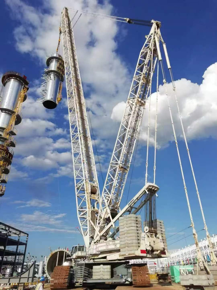 DEMAG Mobile Hydraulic Crane CC6800-1 1250 Ton Used Heavy Duty Crawler Crane For Sale - Derek perayap: gambar 2 DEMAG Mobile Hydraulic Crane CC6800-1 1250 Ton Used Heavy Duty Crawler Crane For Sale - Derek perayap: gambar 2