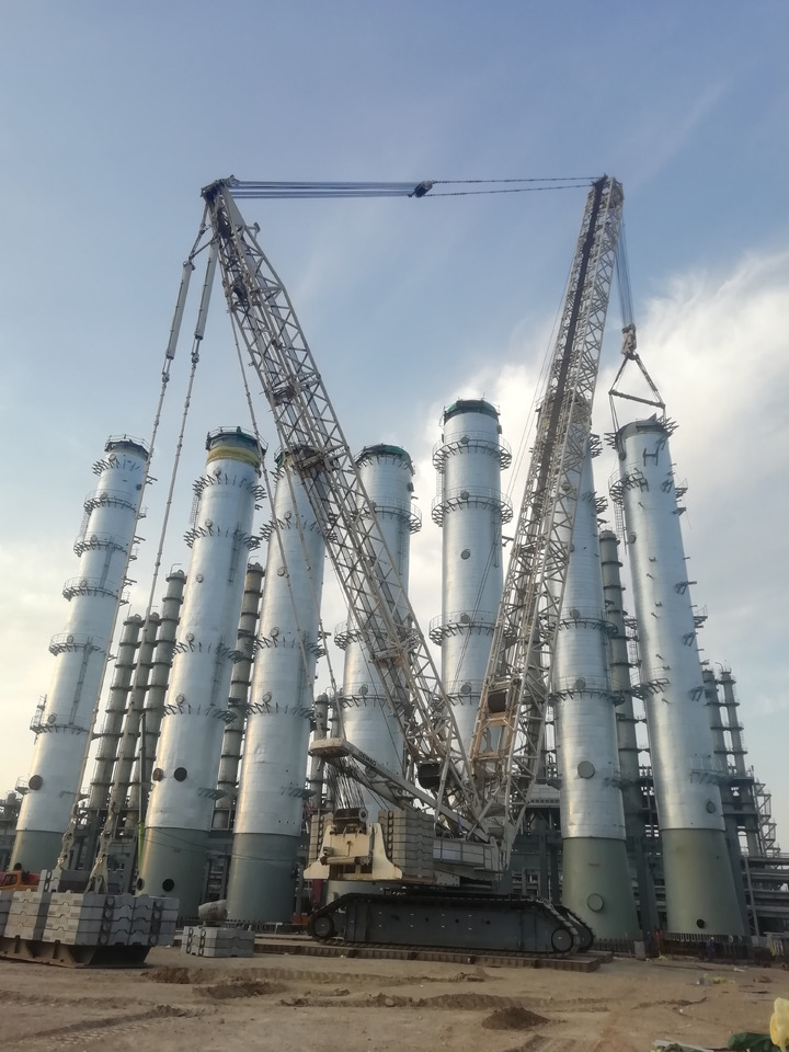 DEMAG Mobile Hydraulic Crane CC6800-1 1250 Ton Used Heavy Duty Crawler Crane For Sale - Derek perayap: gambar 4 DEMAG Mobile Hydraulic Crane CC6800-1 1250 Ton Used Heavy Duty Crawler Crane For Sale - Derek perayap: gambar 4