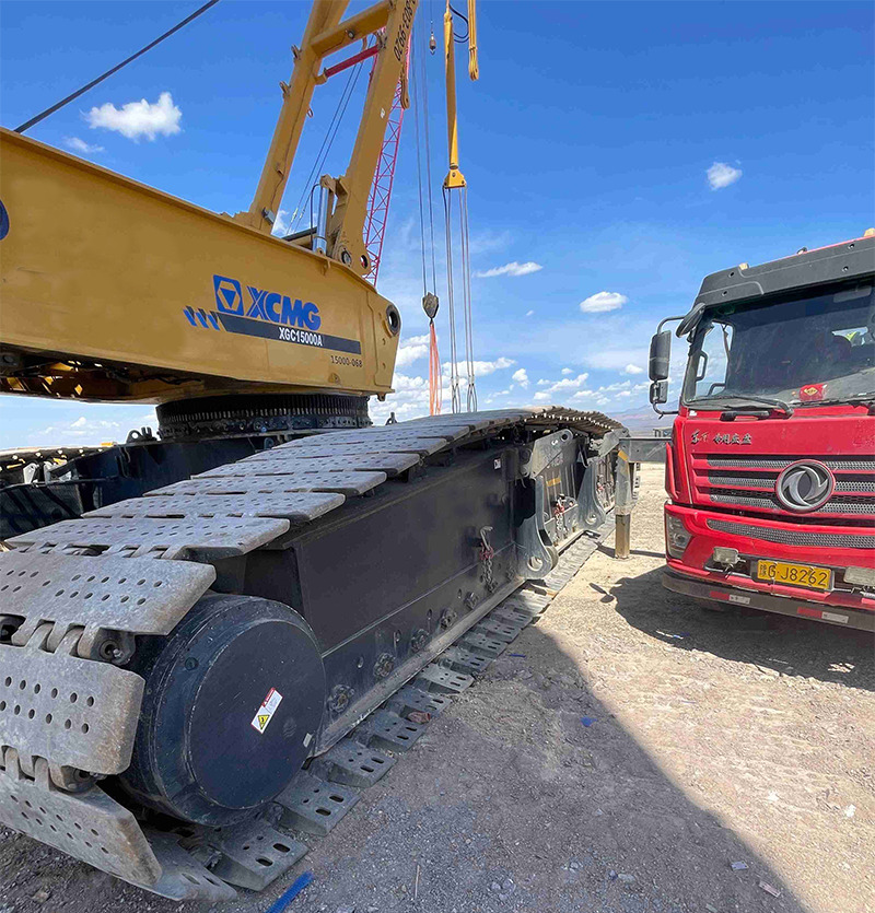 XCMG 2022 XGC15000A used hydraulic crawler crane for sale - Derek perayap: gambar 4 XCMG 2022 XGC15000A used hydraulic crawler crane for sale - Derek perayap: gambar 4