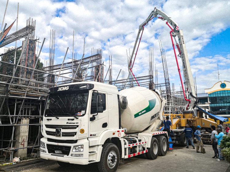 XCMG Factory G10V 10cubic Schwing Mobile Cement Mixing Machine Used Concrete Truck Mixer Price for Sale - Truk pengaduk beton: gambar 5 XCMG Factory G10V 10cubic Schwing Mobile Cement Mixing Machine Used Concrete Truck Mixer Price for Sale - Truk pengaduk beton: gambar 5