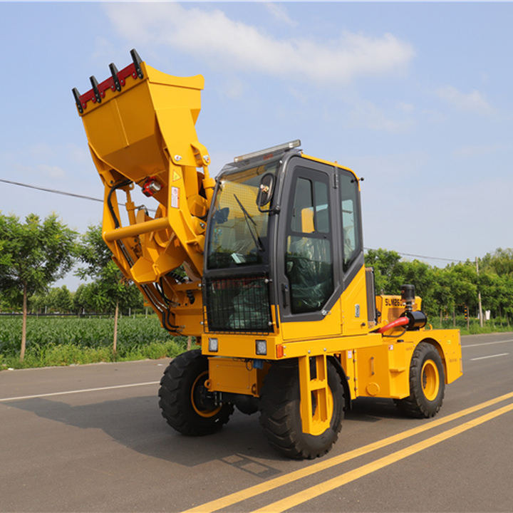 XCMG Official 2.6m3 Mini Diesel Self Loading Concrete Mixer - Truk pengaduk beton: gambar 5 XCMG Official 2.6m3 Mini Diesel Self Loading Concrete Mixer - Truk pengaduk beton: gambar 5