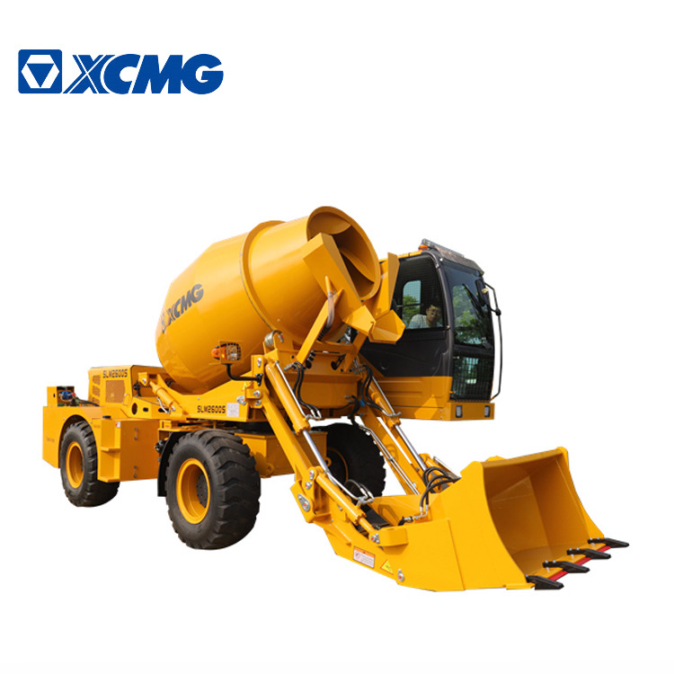XCMG Official 2.6m3 Mini Diesel Self Loading Concrete Mixer - Truk pengaduk beton: gambar 1 XCMG Official 2.6m3 Mini Diesel Self Loading Concrete Mixer - Truk pengaduk beton: gambar 1