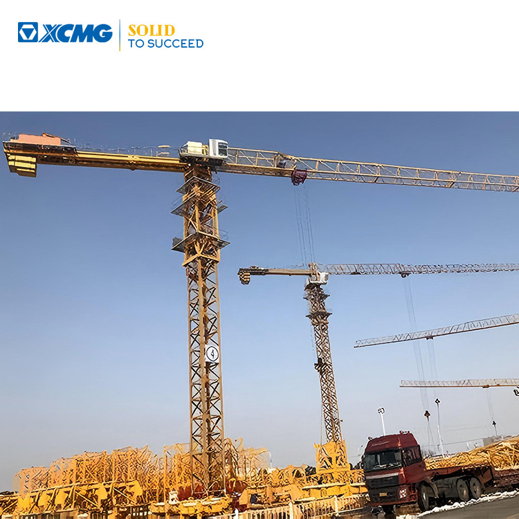 XCMG Official 20 Ton Construction Tower Crane XL6025-20 Used Liffing Jib Tower Crane For Sale - Derek menara: gambar 1 XCMG Official 20 Ton Construction Tower Crane XL6025-20 Used Liffing Jib Tower Crane For Sale - Derek menara: gambar 1