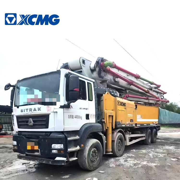 XCMG Official 2021 Year Hb62V Construction Machinery 62m Used Concrete Pump Truck for Sale - Truk pompa beton: gambar 1 XCMG Official 2021 Year Hb62V Construction Machinery 62m Used Concrete Pump Truck for Sale - Truk pompa beton: gambar 1